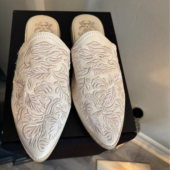 Moroccan Leather slippers size 49/8.5 - Picture 2 of 5